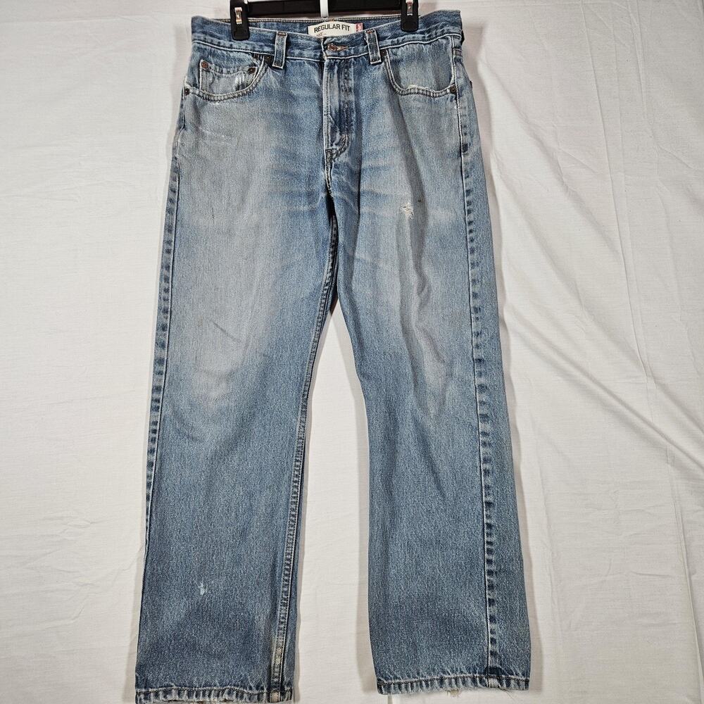 Abercrombie & Fitch Straight Jeans Womens 26x24 Blue Curve Love High Rise Cutoff